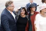 Den Haag 18 september 2018
Prinsjesdag 2018 op het binnenhof. Komning Willem Alexander Koningin Maxima Prins Constantijn en Prinses Laurentien zijn aanwezig. Leonie Sazias met Henk Krol en partner