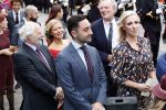Den Haag 18 september 2018
Prinsjesdag 2018 op het binnenhof. Komning Willem Alexander Koningin Maxima Prins Constantijn en Prinses Laurentien zijn aanwezig. Lilian Marijnissen met â€¦