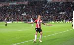 Eindhoven, 23 September 2018 PSV-AJAX Kompetitie, Seizoen 2018-2019 Eindstand 3-0
Luuk de Jong scoort 2-0