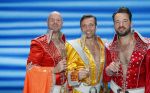 Utrecht 23 september 2018
Premiere Mamma Mia in beatrixtheater. Hoofdrollen zijn er voor Antje Monteiro Jolijn Henneman Sophia Wezer Hilke Bierman Dieter Troubleyn Emiel de Jong en Soy Kroon.