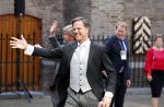Den Haag 18 september 2018
Prinsjesdag 2018 op het binnenhof. Komning Willem Alexander Koningin Maxima Prins Constantijn en Prinses Laurentien zijn aanwezig. Mark Rutte