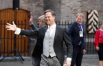 Den Haag 18 september 2018
Prinsjesdag 2018 op het binnenhof. Komning Willem Alexander Koningin Maxima Prins Constantijn en Prinses Laurentien zijn aanwezig. Mark Rutte