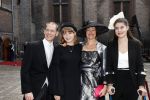 Den Haag 18 september 2018
Prinsjesdag 2018 op het binnenhof. Komning Willem Alexander Koningin Maxima Prins Constantijn en Prinses Laurentien zijn aanwezig. Menno Snel en partner en kinderen