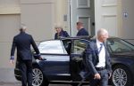 Den Haag 18 september 2018
Prinsjesdag 2018 op het binnenhof. Prinses Beatrix en mevr v Loon de Labouchere arriveren bij achterkant paleis Noordeine. Prinses Beatrix bezit een huis waar ze regelmatig verblijft.