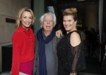 Amsterdam 16 september 2018
45 jaar Sheila de Vries in het Hilton.
Micky Hoogendijk met Anouk v Nes en Cees Dam