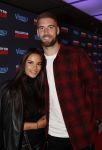 Amsterdam 29 september 2018
Rode loper Glory gala in de Johan Cruijff arena. Monica Geuze met vriend Lars Veldwijk