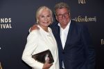 Utrecht 27 september 2018
Openingsavond Nederlandse Filmdagen in schouwburg Utrecht. Monqie v d Ven met haar man Edwin de Vries