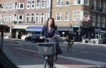 Amsterdam 7 september 2018
Nadja Hupscher op de fiets in Amsterdam.