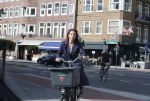 Amsterdam 7 september 2018
Nadja Hupscher op de fiets in Amsterdam.