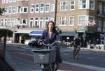 Amsterdam 7 september 2018
Nadja Hupscher op de fiets in Amsterdam.
