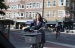 Amsterdam 7 september 2018
Nadja Hupscher op de fiets in Amsterdam.