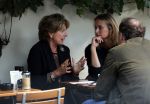 Amsterdam 15 september 2018
Neelie Kroes op terras met â€¦..
