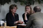 Amsterdam 15 september 2018
Neelie Kroes op terras met â€¦..