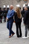 Den Haag 18 september 2018
Prinsjesdag 2018 op het binnenhof. Komning Willem Alexander Koningin Maxima Prins Constantijn en Prinses Laurentien zijn aanwezig. Ocay Gulsen met Maik de Boer