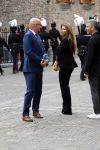 Den Haag 18 september 2018
Prinsjesdag 2018 op het binnenhof. Komning Willem Alexander Koningin Maxima Prins Constantijn en Prinses Laurentien zijn aanwezig. Ocay Gulsen met Maik de Boer