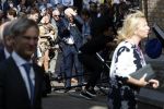 Den Haag 18 september 2018
Prinsjesdag 2018 op het binnenhof. Komning Willem Alexander Koningin Maxima Prins Constantijn en Prinses Laurentien zijn aanwezig. Box waait om door harde wind