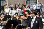 Den Haag 18 september 2018
Prinsjesdag 2018 op het binnenhof. Komning Willem Alexander Koningin Maxima Prins Constantijn en Prinses Laurentien zijn aanwezig.