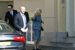 Den Haag 18 september 2018
Prinsjesdag 2018 op het binnenhof. Prinses Beatrix en mevr v Loon de Labouchere arriveren bij achterkant paleis Noordeine. Prinses Beatrix bezit een huis waar ze regelmatig verblijft.