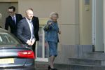 Den Haag 18 september 2018
Prinsjesdag 2018 op het binnenhof. Prinses Beatrix en mevr v Loon de Labouchere arriveren bij achterkant paleis Noordeine. Prinses Beatrix bezit een huis waar ze regelmatig verblijft.
