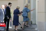 Den Haag 18 september 2018
Prinsjesdag 2018 op het binnenhof. Prinses Beatrix en mevr v Loon de Labouchere arriveren bij achterkant paleis Noordeine. Prinses Beatrix bezit een huis waar ze regelmatig verblijft.