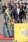 Den Haag 18 september 2018
Prinsjesdag 2018 op het binnenhof. Komning Willem Alexander Koningin Maxima Prins Constantijn en Prinses Laurentien zijn aanwezig.