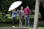 Amsterdam 16 september 2018
Rick Nieman heeft fotoshoot in Vondelpark en poseert daarna met zijn vrouw Sacha de Boer