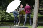 Amsterdam 16 september 2018
Rick Nieman heeft fotoshoot in Vondelpark en poseert daarna met zijn vrouw Sacha de Boer
