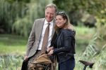 Amsterdam 16 september 2018
Rick Nieman heeft fotoshoot in Vondelpark en poseert daarna met zijn vrouw Sacha de Boer