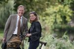 Amsterdam 16 september 2018
Rick Nieman heeft fotoshoot in Vondelpark en poseert daarna met zijn vrouw Sacha de Boer