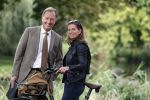 Amsterdam 16 september 2018
Rick Nieman heeft fotoshoot in Vondelpark en poseert daarna met zijn vrouw Sacha de Boer