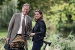 Amsterdam 16 september 2018
Rick Nieman heeft fotoshoot in Vondelpark en poseert daarna met zijn vrouw Sacha de Boer
