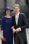 Den Haag 18 september 2018
Prinsjesdag 2018 op het binnenhof. Komning Willem Alexander Koningin Maxima Prins Constantijn en Prinses Laurentien zijn aanwezig. Sander Dekker met zijn vrouw