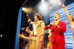 Utrecht 23 september 2018
Premiere Mamma Mia in beatrixtheater. Hoofdrollen zijn er voor Antje Monteiro Jolijn Henneman Sophia Wezer Hilke Bierman Dieter Troubleyn Emiel de Jong en Soy Kroon.