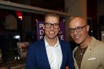 Amstelveen 24 september 2018
Premiere tussen kunst en kitch in schouwburg Amstelveen. Stanley Burleson met vriend