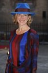 Den Haag 18 september 2018
Prinsjesdag 2018 op het binnenhof. Komning Willem Alexander Koningin Maxima Prins Constantijn en Prinses Laurentien zijn aanwezig. 
Stientje v Veldhoven met man