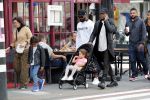 Amsterdam 9 september 2018
Sunnery James met zijn kinderen en een vriend op straat.