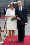 Den Haag 18 september 2018
Prinsjesdag 2018 op het binnenhof. Komning Willem Alexander Koningin Maxima Prins Constantijn en Prinses Laurentien zijn aanwezig. 
Tamara v Ark en partner
