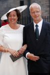 Den Haag 18 september 2018
Prinsjesdag 2018 op het binnenhof. Komning Willem Alexander Koningin Maxima Prins Constantijn en Prinses Laurentien zijn aanwezig. 
Tamara v Ark en partner