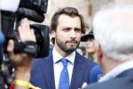 Den Haag 18 september 2018
Prinsjesdag 2018 op het binnenhof. Komning Willem Alexander Koningin Maxima Prins Constantijn en Prinses Laurentien zijn aanwezig. Thierry Baudet