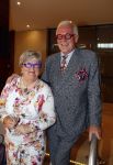 Amsterdam 9 september 2018
Modeshow Paul Schulten in het Okura Hotel. Willem reimers met zijn vrouw