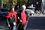 Laren 26 september 2018
Willibrorf Frequin en zijn vriendin voor het eerst weer buiten na zijn ziekenhuisopname.