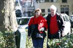 Laren 26 september 2018
Willibrorf Frequin en zijn vriendin voor het eerst weer buiten na zijn ziekenhuisopname.
