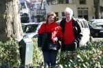 Laren 26 september 2018
Willibrorf Frequin en zijn vriendin voor het eerst weer buiten na zijn ziekenhuisopname.