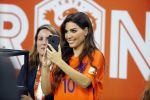 Amsterdam 6 mei 2018
Nederland-Peru 2-1 . Afscheidswedstrijd Wesley Sneijder . Zijn vrouw Yolanthe Sneijder Cabau en zoons Jessey en Xess Xava zijn natuurlijk aanwezig.