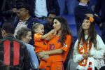 Amsterdam 6 mei 2018
Nederland-Peru 2-1 . Afscheidswedstrijd Wesley Sneijder . Zijn vrouw Yolanthe Sneijder Cabau en zoons Jessey en Xess Xava zijn natuurlijk aanwezig.