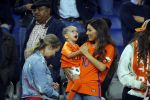 Amsterdam 6 mei 2018
Nederland-Peru 2-1 . Afscheidswedstrijd Wesley Sneijder . Zijn vrouw Yolanthe Sneijder Cabau en zoons Jessey en Xess Xava zijn natuurlijk aanwezig.