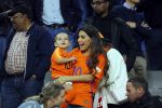 Amsterdam 6 mei 2018
Nederland-Peru 2-1 . Afscheidswedstrijd Wesley Sneijder . Zijn vrouw Yolanthe Sneijder Cabau en zoons Jessey en Xess Xava zijn natuurlijk aanwezig.
