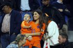Amsterdam 6 mei 2018
Nederland-Peru 2-1 . Afscheidswedstrijd Wesley Sneijder . Zijn vrouw Yolanthe Sneijder Cabau en zoons Jessey en Xess Xava zijn natuurlijk aanwezig.