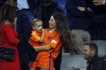 Amsterdam 6 mei 2018
Nederland-Peru 2-1 . Afscheidswedstrijd Wesley Sneijder . Zijn vrouw Yolanthe Sneijder Cabau en zoons Jessey en Xess Xava zijn natuurlijk aanwezig.