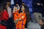 Amsterdam 6 mei 2018
Nederland-Peru 2-1 . Afscheidswedstrijd Wesley Sneijder . Zijn vrouw Yolanthe Sneijder Cabau en zoons Jessey en Xess Xava zijn natuurlijk aanwezig.